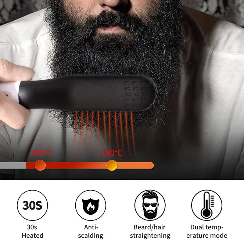 Beard Comb Straightener hack ™