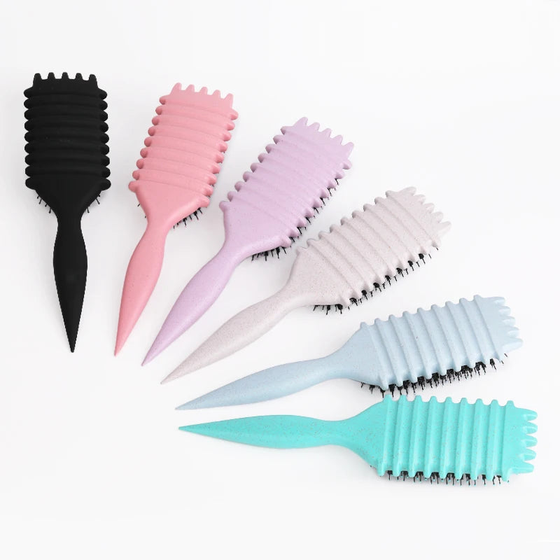 Salon Hairdressing Comb Women Detangling Combs Professional Hair Straightening Scalp Massager Combs Barbershop Styling Supplies